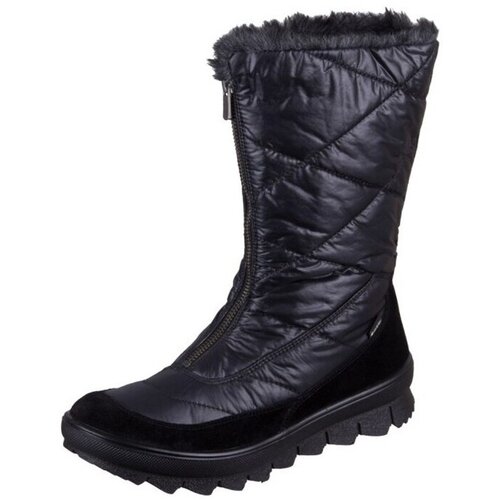 Legero &amp;Scaron;kornji za sneg Novara Schwarz Velours Textil Gtx Črna Slike