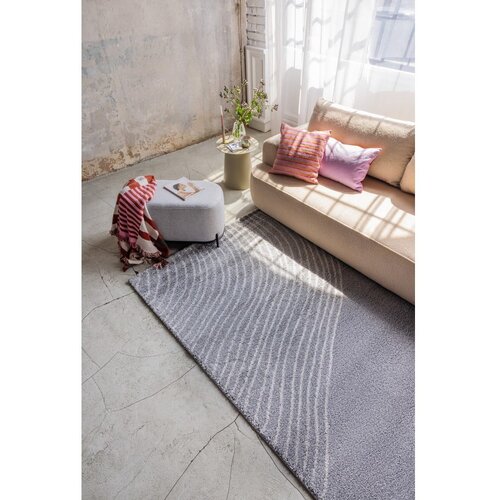 Bonami Selection Modra raztegljiva sedežna garnitura iz tkanine boucl&amp;eacute; 247 cm Quinoa &amp;ndash; Slike