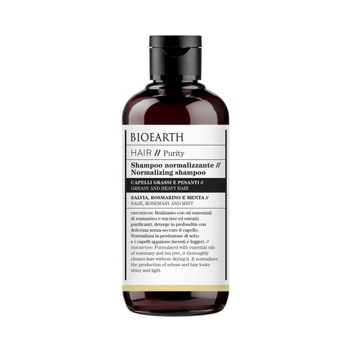 Bioearth &scaron;ampon za masnu kosu sa žalfijom, ruzmarinom i mentom, 250 ml Cene