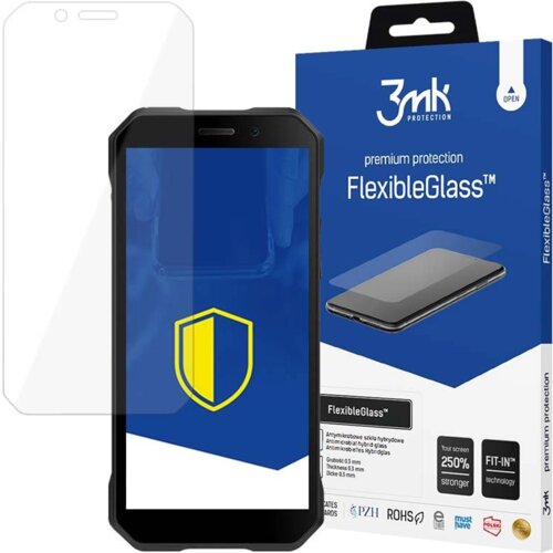 3mk HYBRID FLEXIBLEGLASS STEKLO ZA DOOGEE S61 ZA&amp;Scaron;ČITA EKRANA, (21965380) Slike