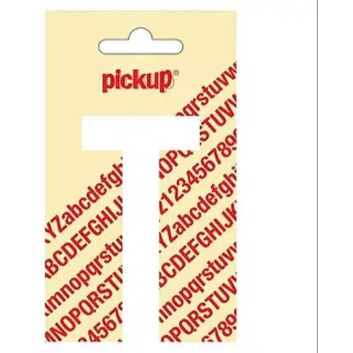  Nalepka Pickup (Motiv: T, bele barve, višina: 90 mm) Cene