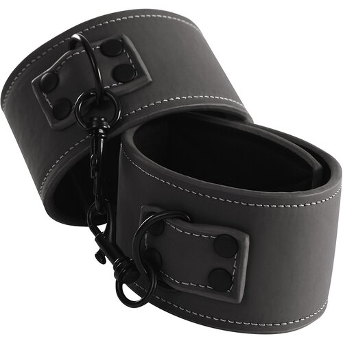 Ns Novelties Renegade Wrist Cuffs Black Cene