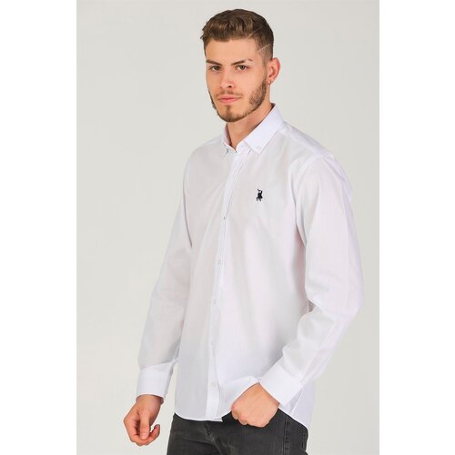 Dewberry G725 MEN'S SHIRT-WHITE Cene