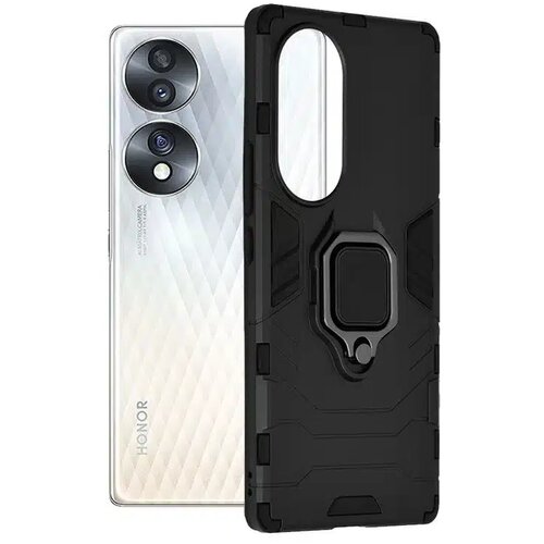 Techsuit Silicone Shield maska za Honor 70 -crna Slike