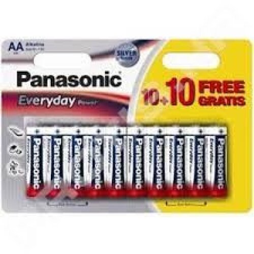 Panasonic LR6EPS/20BW-AA 20 kom alkalne everyday baterija Cene