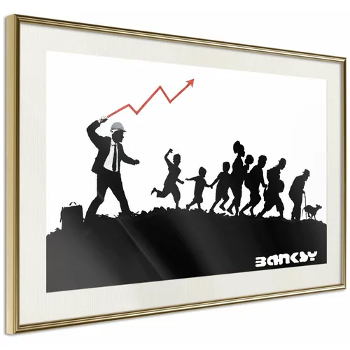  Poster - Banksy: The Whip 30x20