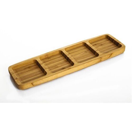 Bambum poslužavnik od bambusa Ganberi, 33 x 10 cm Slike