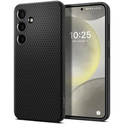 Spigen LIQUID AIR maska za GALAXY S24 MATTE BLACK Slike