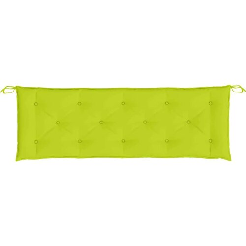 vidaXL Jastuk za vrtnu klupu jarko zeleni 150 x 50 x 7 cm od tkanine Cijene
