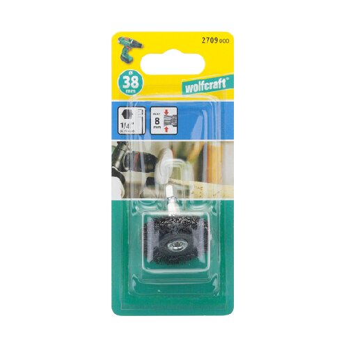 Wolfcraft Plo&amp;scaron;čata žična krtača (premer: 75 x 10 mm, premer stebla: 6 mm) Slike