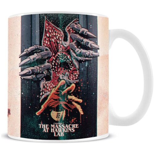 Pyramid šolja stranger things -the massacre at hawkins lab mug Cene