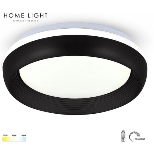 Solea 110 plafonska svetiljka 24/48W cct crna dim Slike