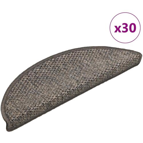  Samoljepljivi otirači za stepenice 30 kom 56x17x3 cm sivi/bež Cijene