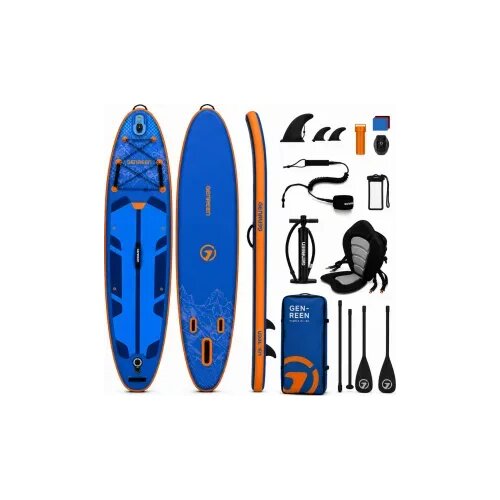 GenRen SUP daska na naduvavanje Danube Pro XXL plava 335x86x15cm Cene