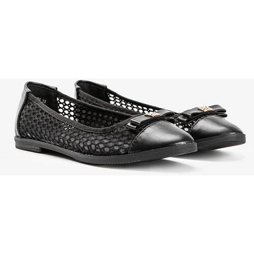 Gemre Black Lace Ballerinas Kaley Cijene