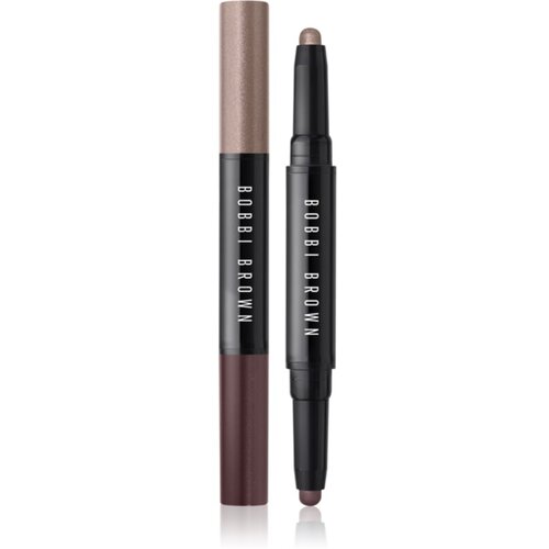 Bobbi Brown Long-Wear Cream Shadow Stick Duo senčila za oči v svičniku duo odtenek Pink Steel / Bark 1,6 g Cene