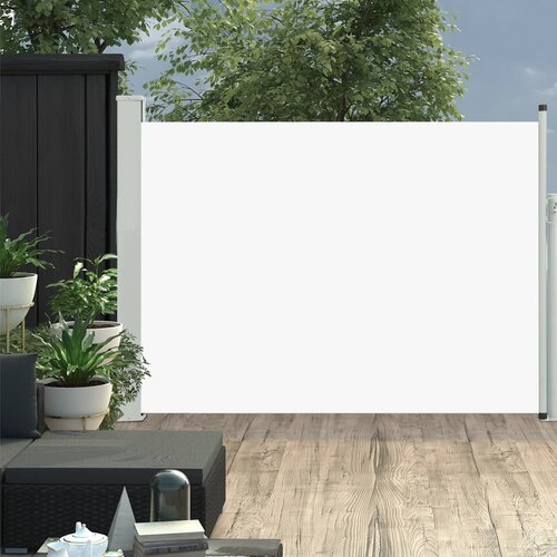 vidaXL uvlačiva bočna tenda za terasu 100 x 500 cm krem Cene