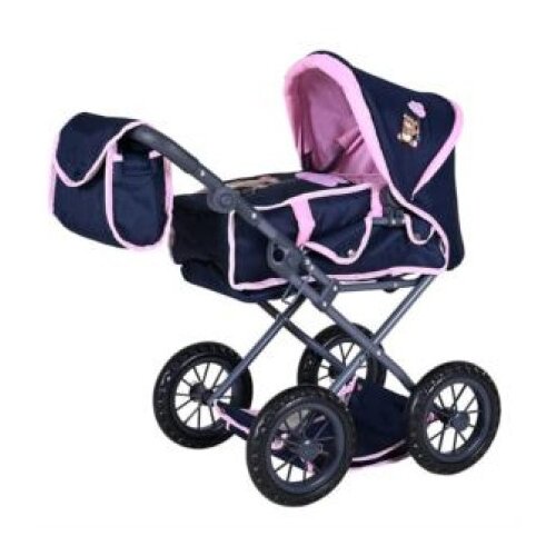 Knorr toys kolica ruby- navy pink bear ( 631351 ) Cene
