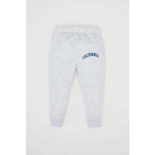 Defacto Baby Boy Elastic Waist Leg Printed Tracksuit Bottoms