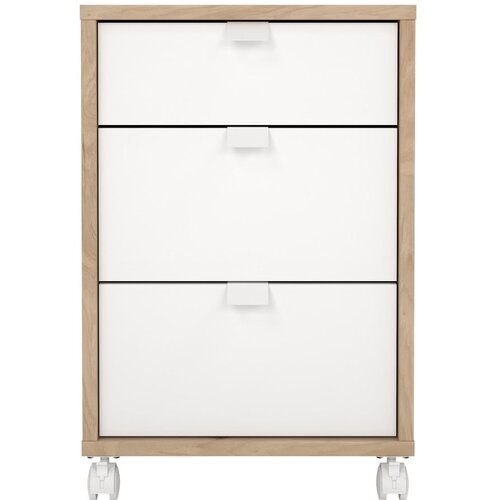 Tvilum Bijeli/u prirodnoj boji ormarić u dekoru hrasta 41x61 cm Sign – Cijene