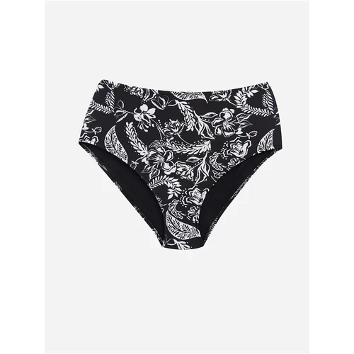 LC Waikiki LCW DREAM Black Printed 1 Floral Women's Bikini Bottom