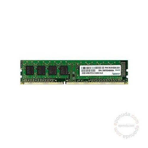 Apacer DDR3 4GB 1600MHz AU04GFA60CATBGJ ram memorija Slike