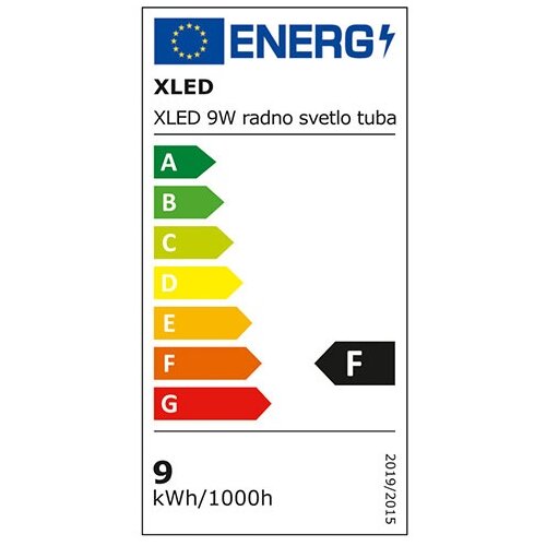 Xled Radno svetlo 9W tuba 6500K sa kukom 1.8m kabal za napajanje,AC220-240V 900lm Slike