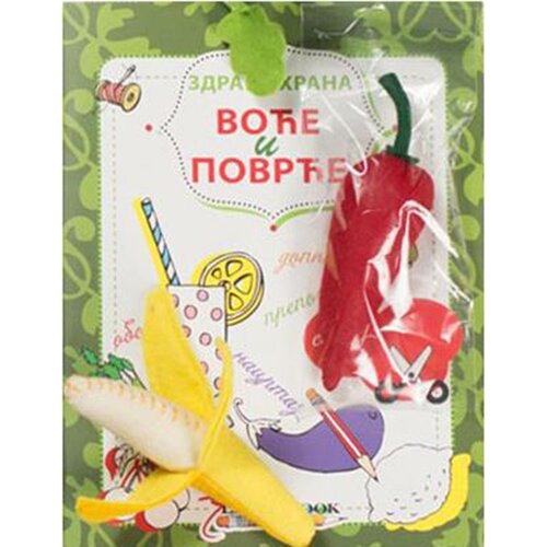 Enco Book Maja Enis - Zdrava hrana - voće i povrće (bez igračke) Slike