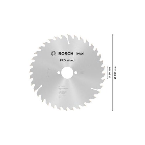 Bosch PRO Wood list kružne testere 190x2.6x30 mm 36z ATB max 8.000 o/min 2608640616 Cene
