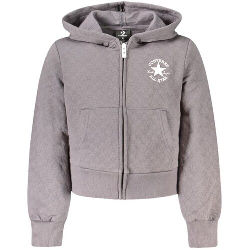 Converse Dječja Siva Hoodie s Patentnim Zatvaračem Cijene