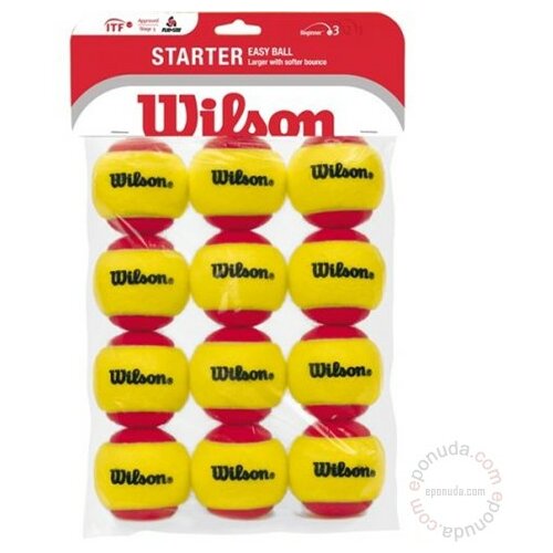 Wilson loptice za tenis STARTER EASY BALLS (12 kom) - WRT137100 Slike