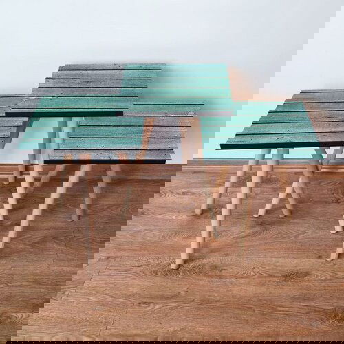 Hanah home 3Shp116 - blue blue nesting table (3 pieces) Cene