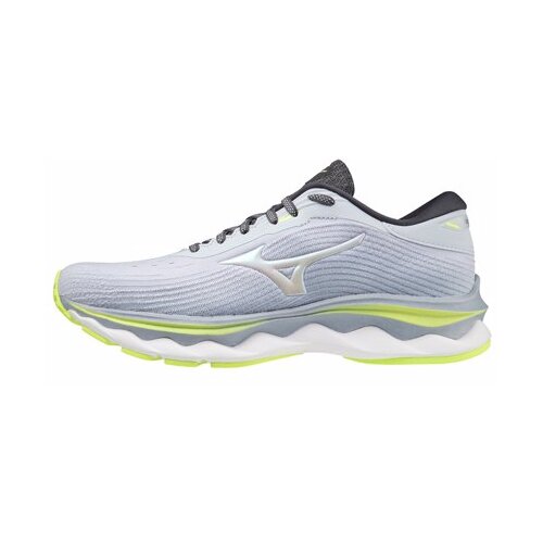 Mizuno wave sky 5 ženske športne superge, heather/white/neo lime - 37, (21505999) Cene
