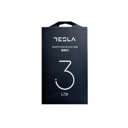 Tesla futrola silikon za 3.1/ 3.2 Lite grey Slike