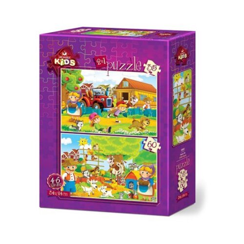  Puzzle 2/1 (35+60) art 5583 ( 49608 ) Slike