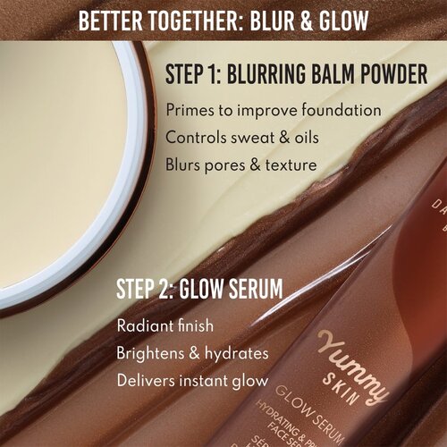 Danessa Myricks Beauty Yummy Skin Glow Serum posvetlitvena podlaga za ličila (primer) odtenek Fresh Pressed 32.5 ml Slike