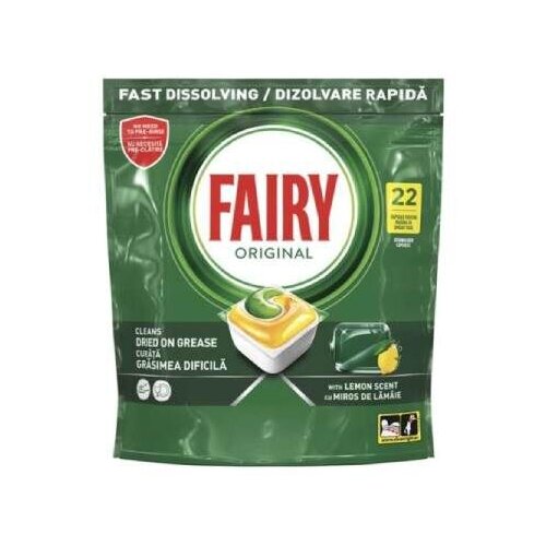 Fairy original kapsule za mašinsko pranje posuđa 22 komada Cene