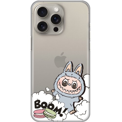 Maska za iPhone 15 Pro Max 6.7 La Bubu Macaron Silikonska Print Skin Cene