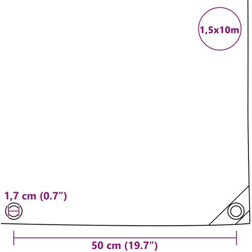  650 g/m&amp;sup2; 1,5 x 10 m crna Slike