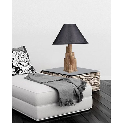 Opviq Stona lampa E27 Grlo, Smeđe-Crna Cene