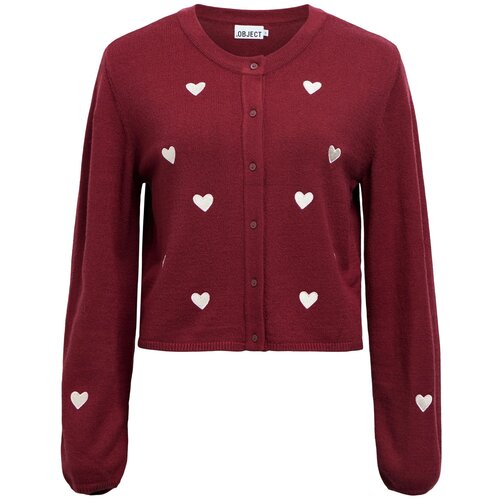 .OBJECT Pletena jopa &amp;#039;OBJTHESS&amp;#039; rjava / lila / bela Slike