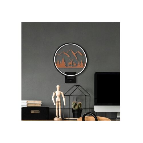  XMAS17 BlackCopper Wall Lamp Slike