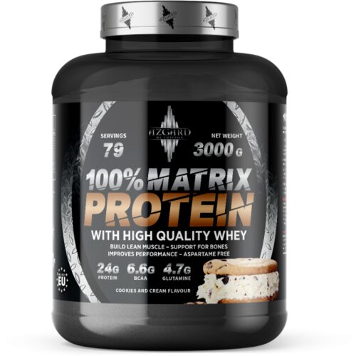 AZGARD Nutrition azgard protein matrix, cookie &amp;amp;amp; cream 3kg Slike