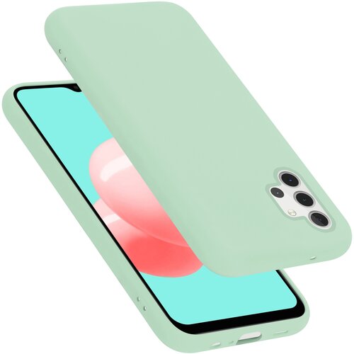 Cadorabo Ohi&amp;scaron;je, združljiv s Samsungom v tekoči svetlo zeleni barvi - za&amp;scaron;čitni pokrov iz fleksibilnega silikona TPU, (20591241) Slike