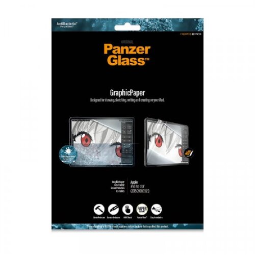 PanzerGlass ANTIBAKTERIJSKA FOLIJA Z ODSEVNIM FILTROM ZA IPAD PRO 12.9, (21911513) Cene