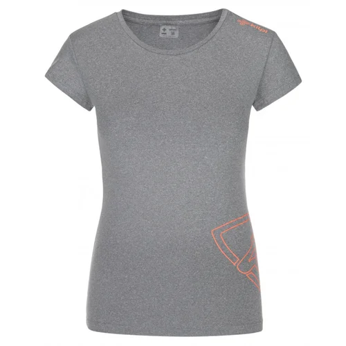 Kilpi Women's technical T-shirt LISMAIN-W LIGHT GRAY