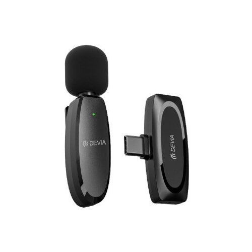 DEVIA bežični mikrofon za smartfon Kintone USB-C crni ( 21346 ) Cene