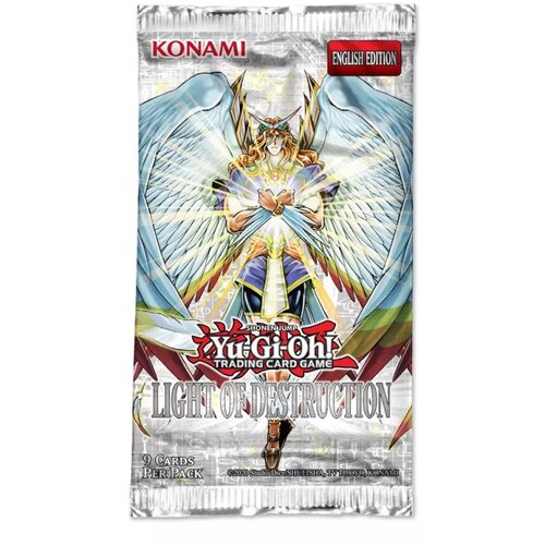 Konami Yu-Gi-Oh! TCG: Light of Destruction Reprint Booster (Single Pack) Slike