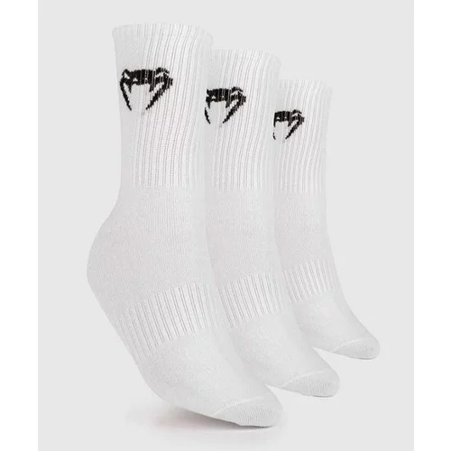 Venum CLASSIC SOCKS - SET OF 3 Čarape, bijela, veličina