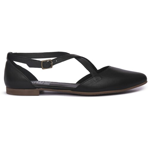 Bueno Shoes Balerinke NERO Črna Slike